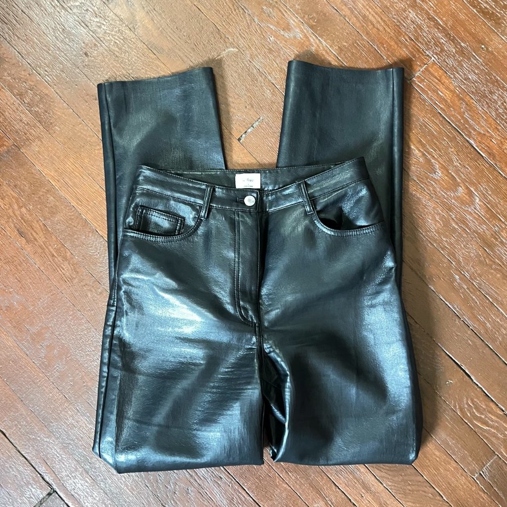 Wilfred Black Flare Pants